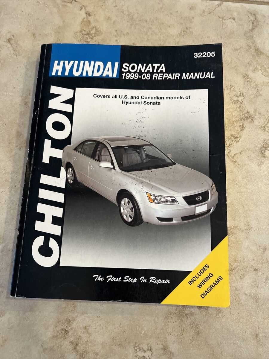 hyundai sonata repair manual