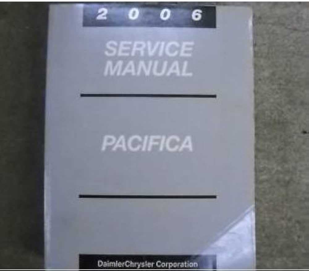 2006 chrysler pacifica repair manual