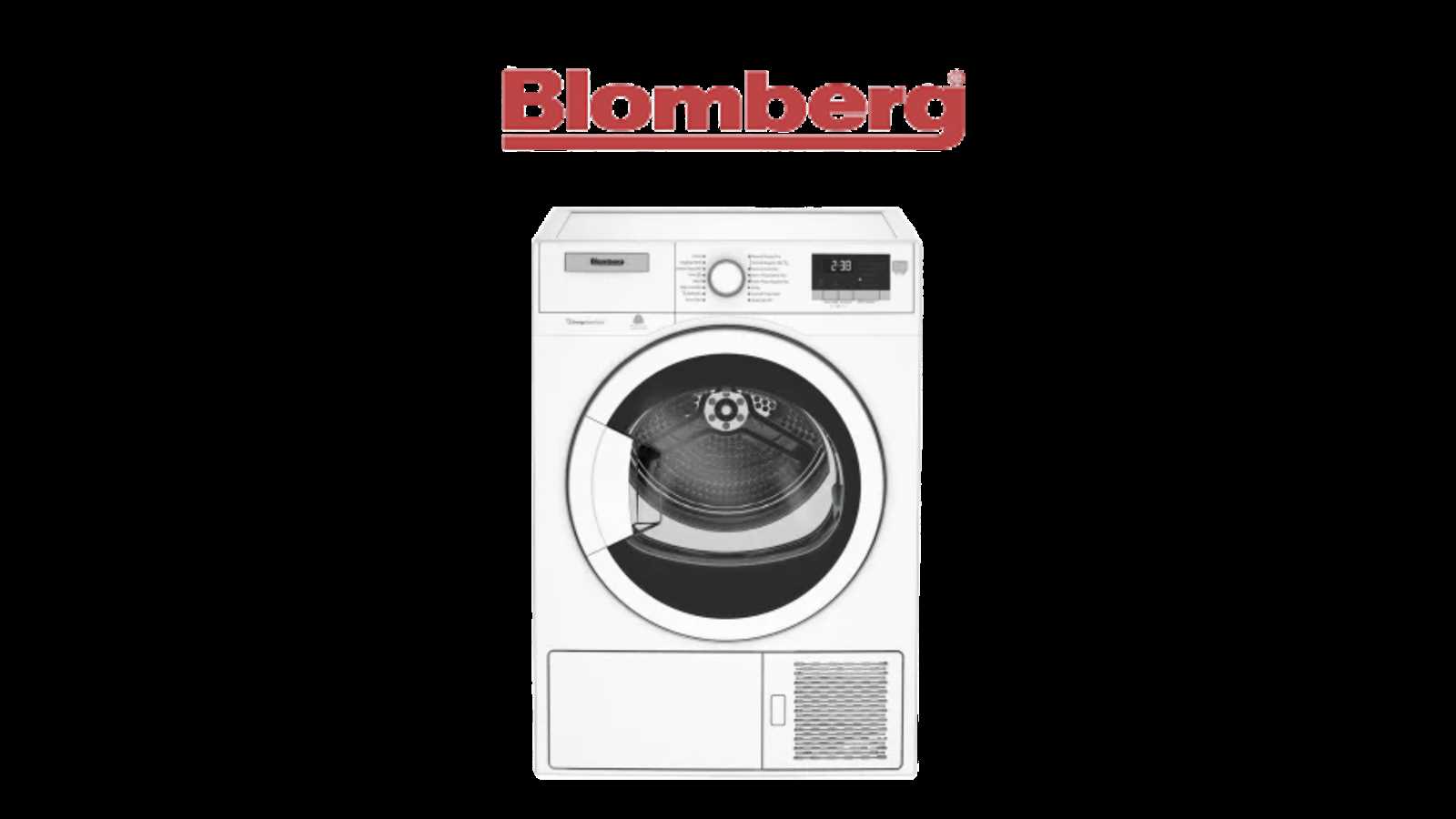 blomberg dryer repair manual