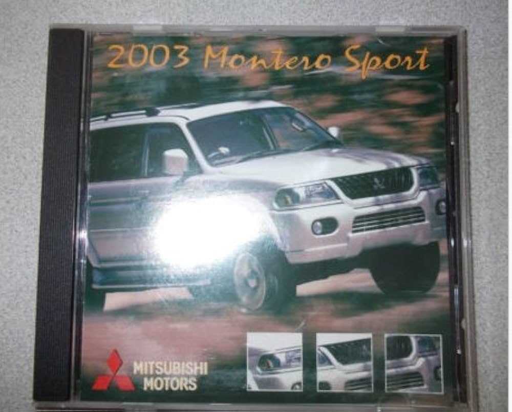 mitsubishi montero sport 2000 repair manual