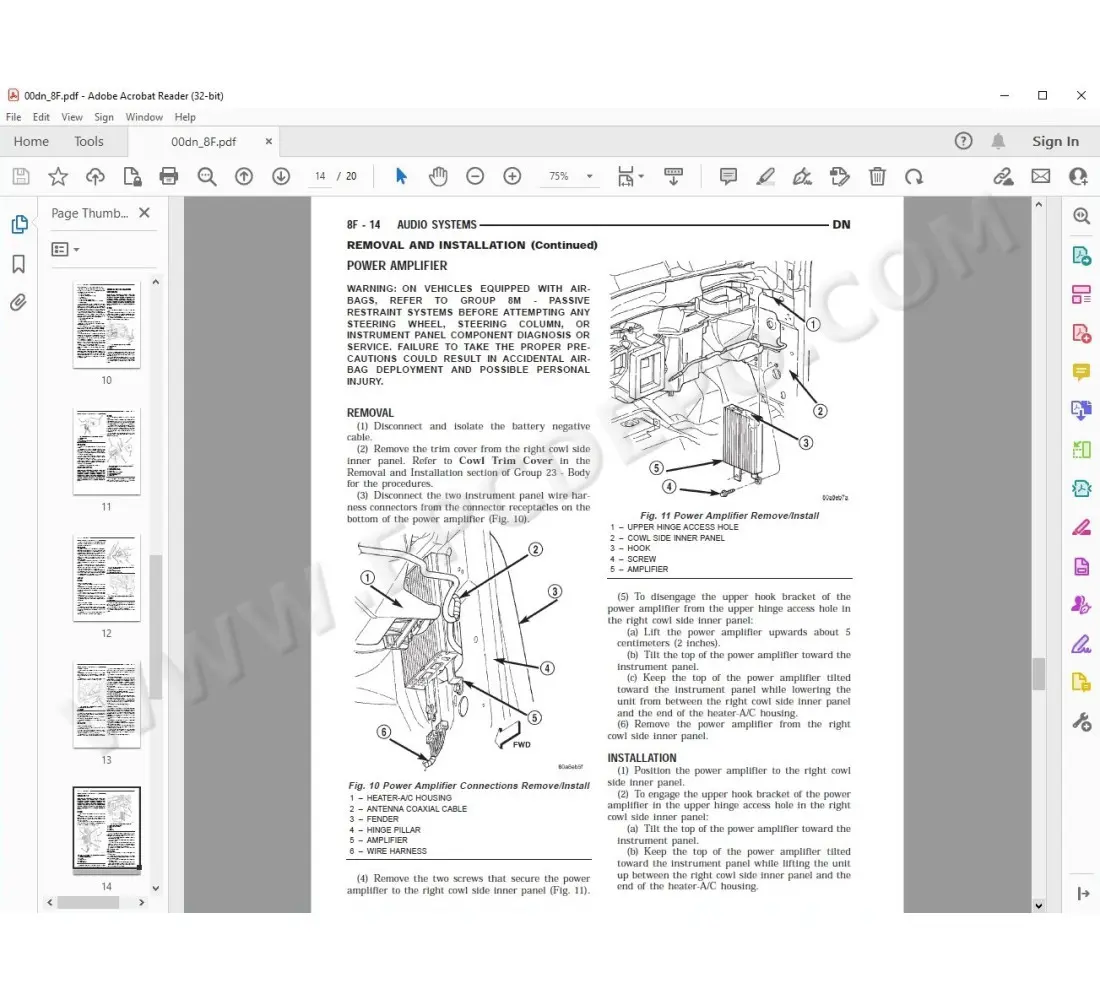 1998 dodge durango repair manual