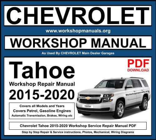 2015 silverado repair manual