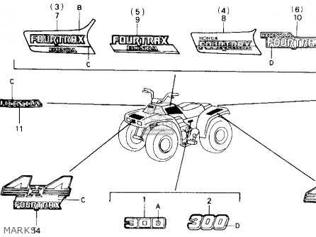 honda 300 fourtrax repair manual