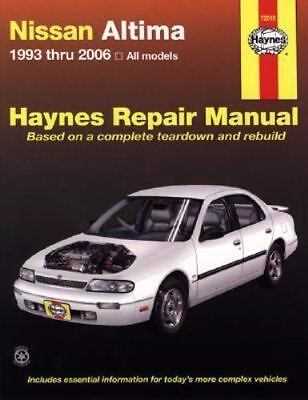 2006 nissan altima repair manual