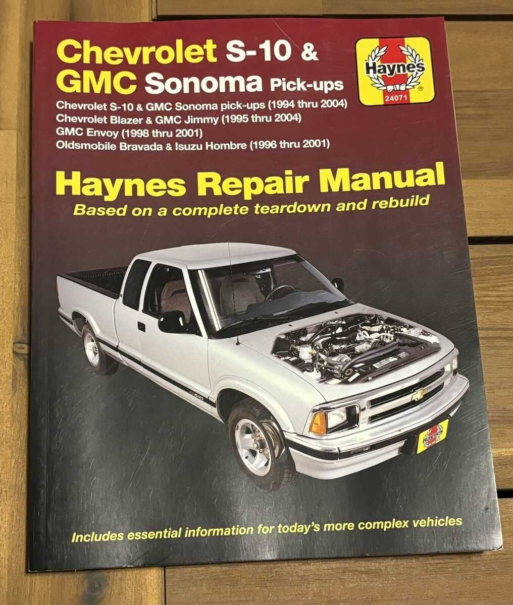 1998 gmc jimmy repair manual