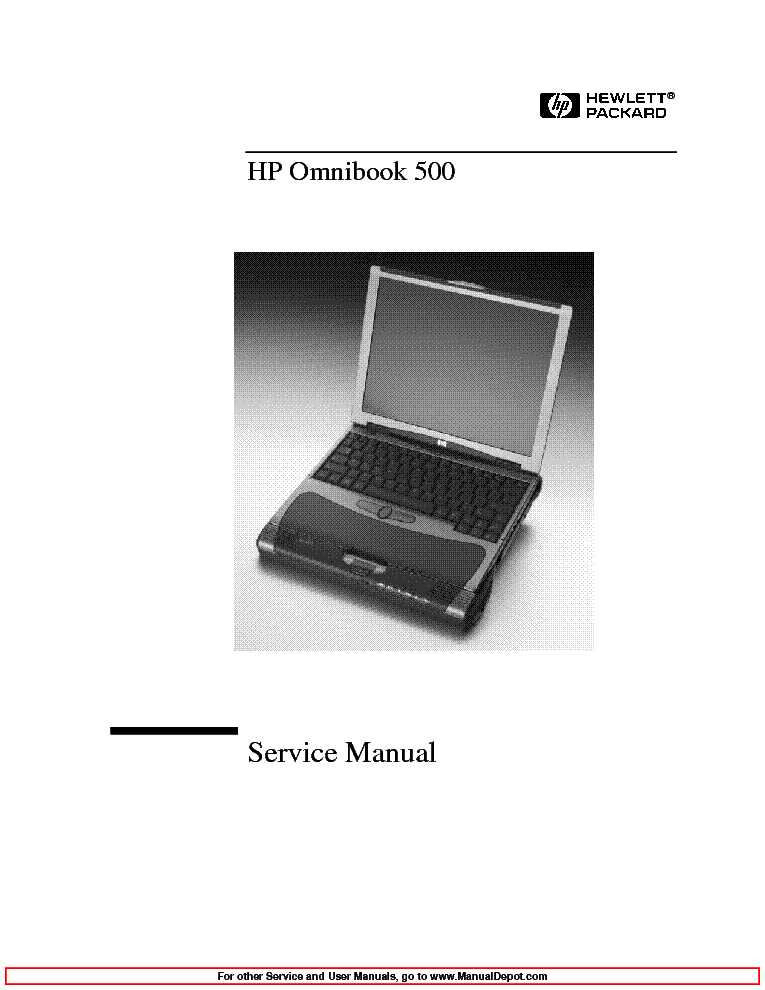 hp notebook repair manual