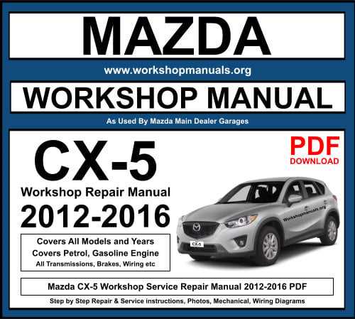 2012 mazda 5 repair manual