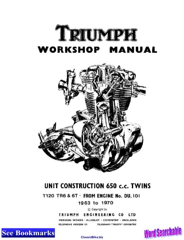 triumph thruxton repair manual