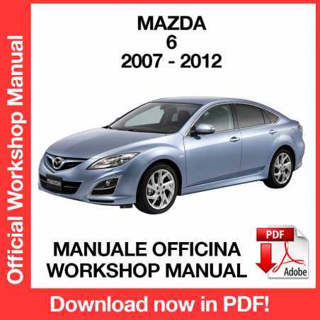 mazda 6 2010 workshop repair manual