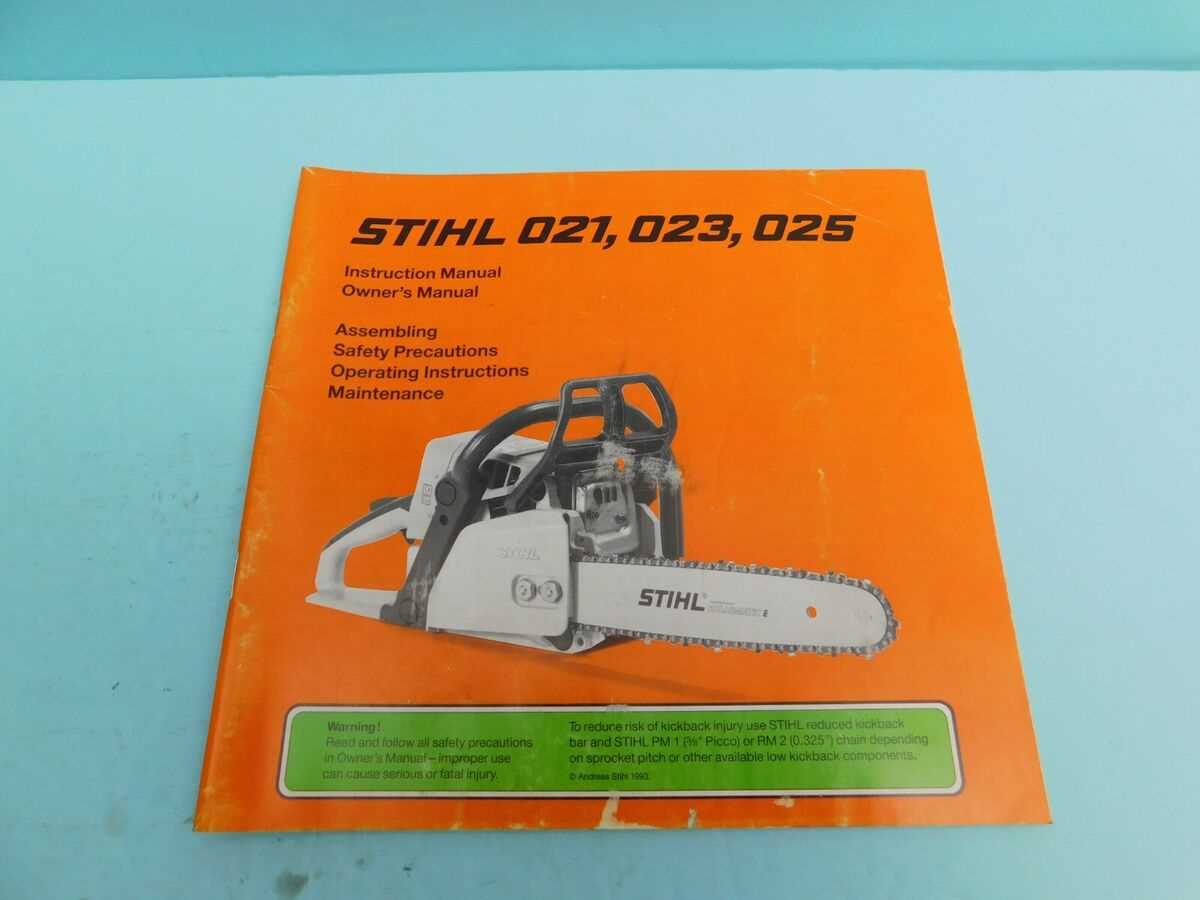 stihl 024 repair manual