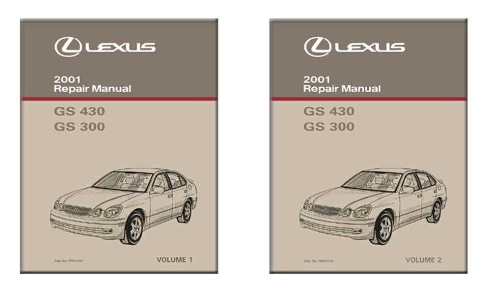 2001 lexus gs300 repair manual