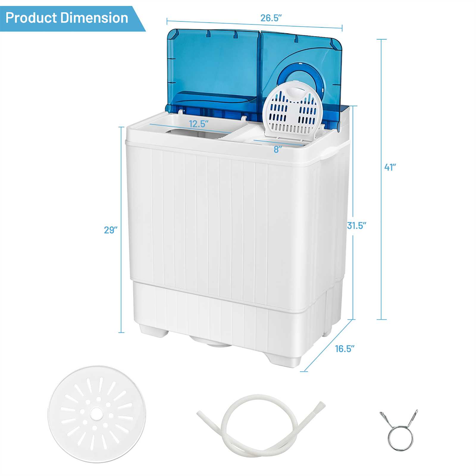 costway portable washing machine repair manual