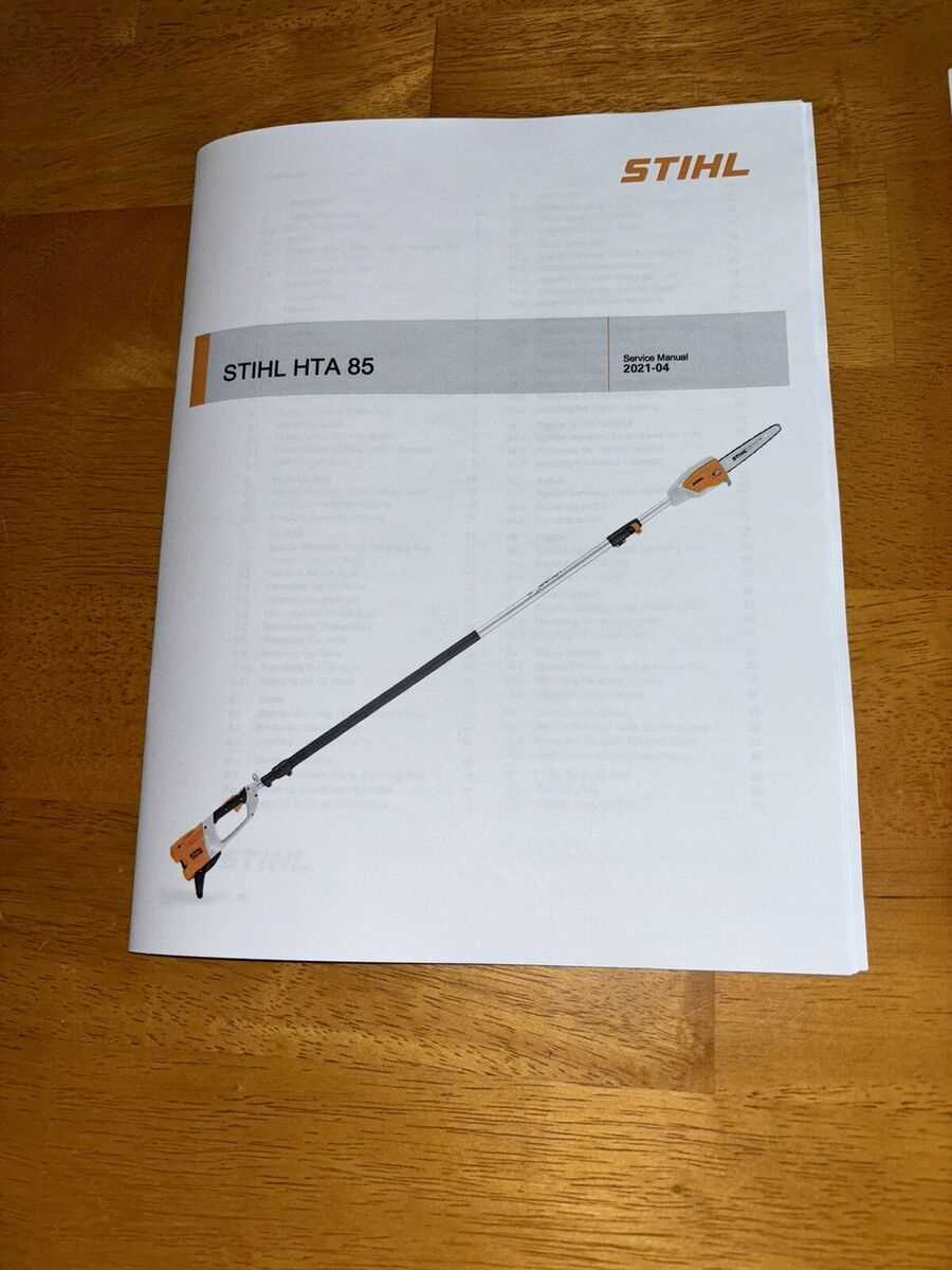 stihl ht 101 repair manual