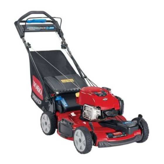 toro lawn mower model 20017 repair manual