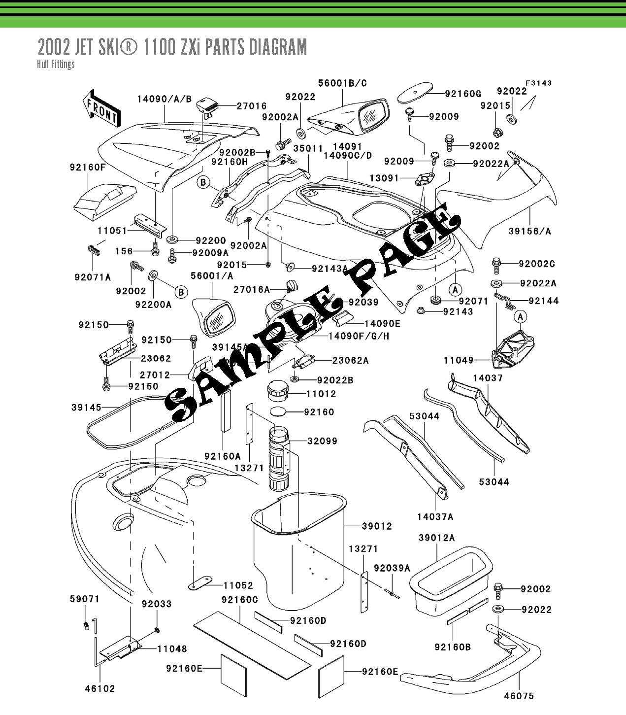 kawasaki zxi 1100 repair manual