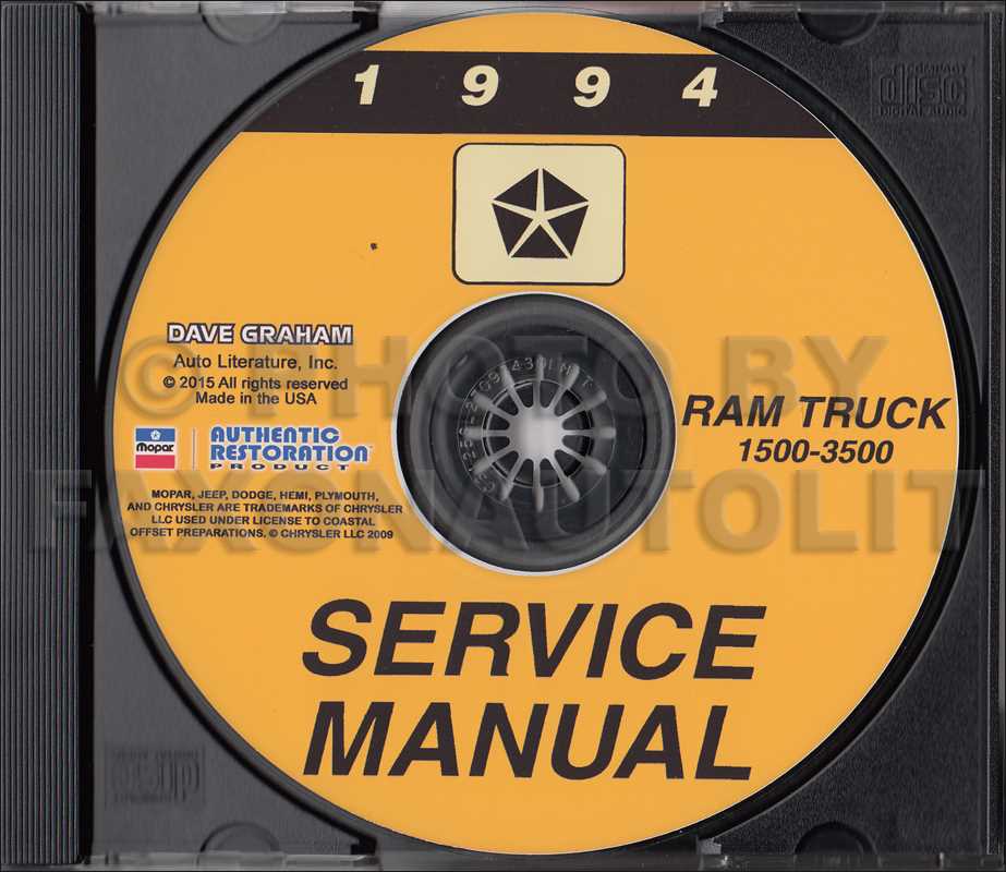 ram 3500 repair manual