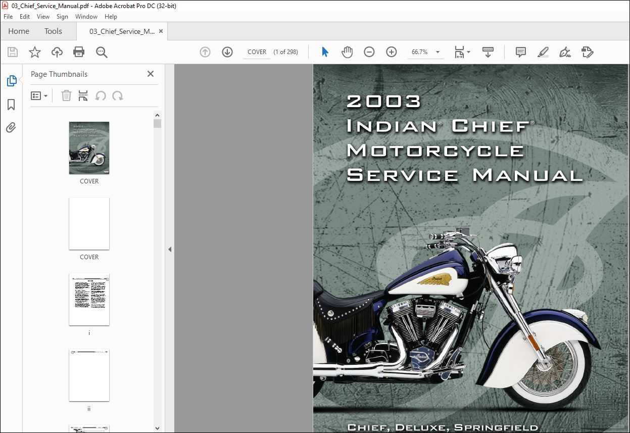 indian motorcycle repair manual