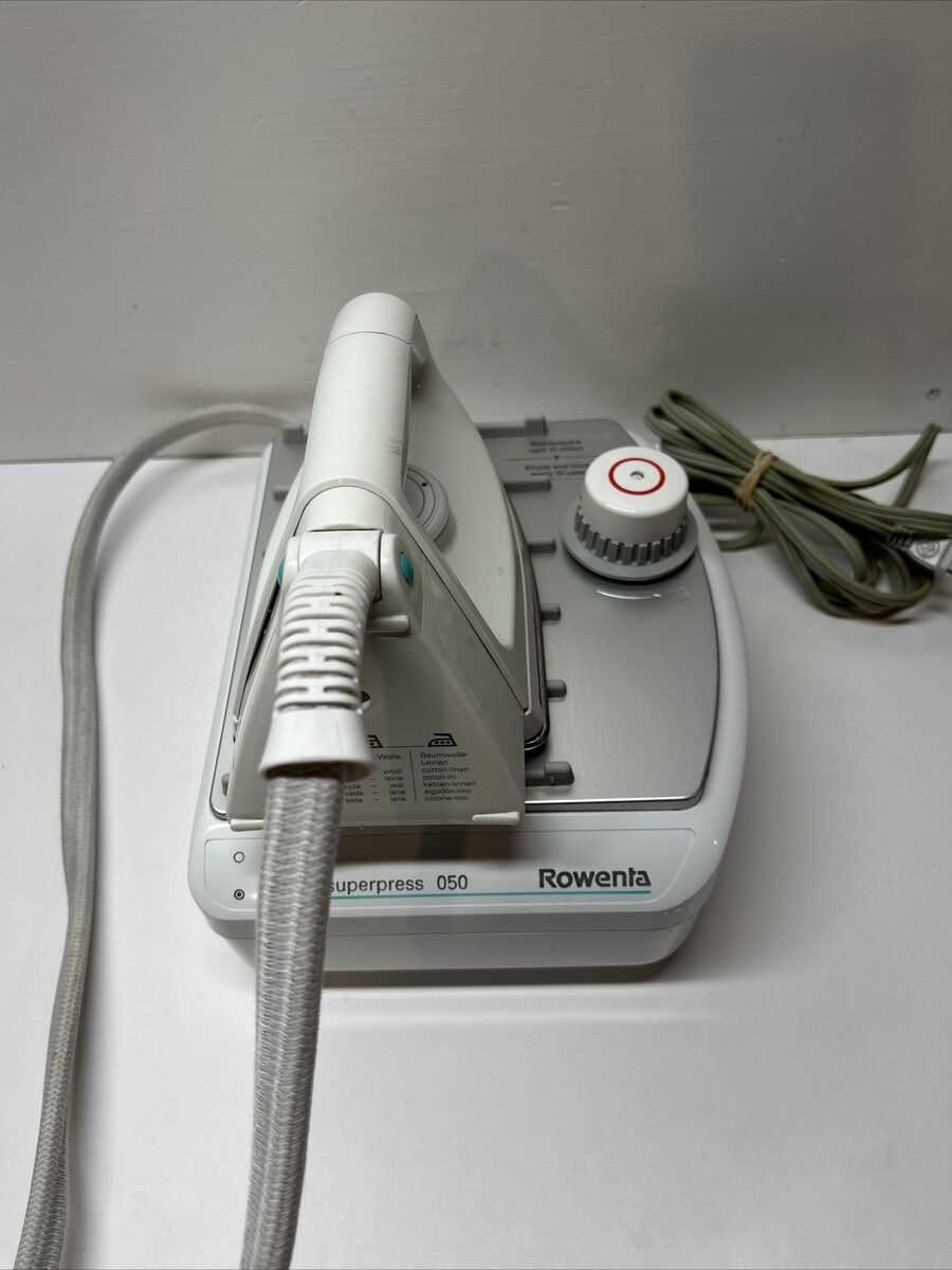 rowenta iron repair manual