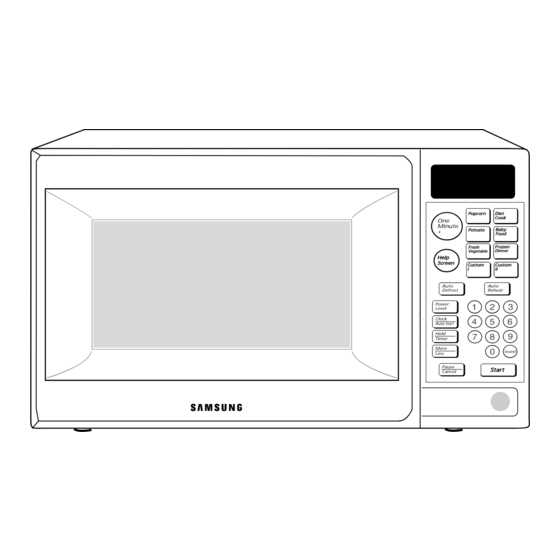 repair manual for samsung microwave