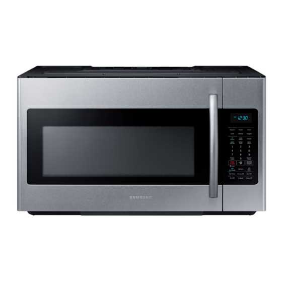 repair manual for samsung microwave