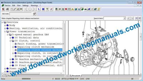 repair manual for vw jetta