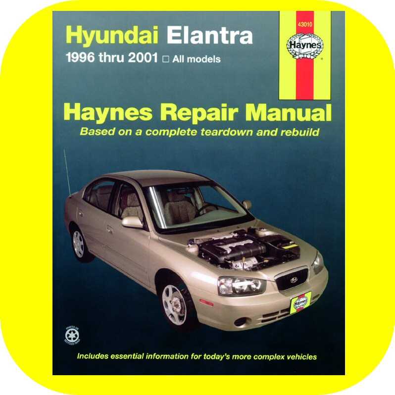 repair manual hyundai elantra