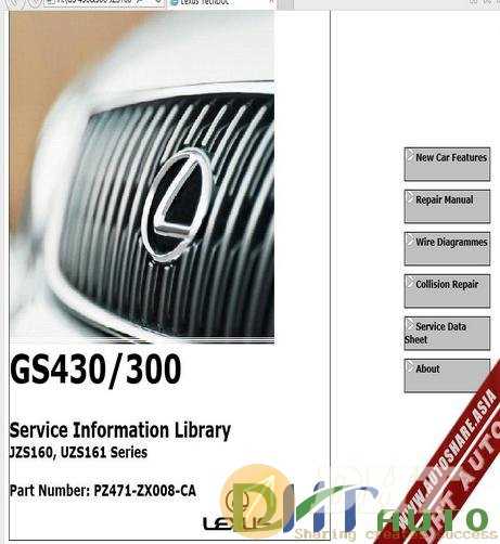 repair manual lexus gs300