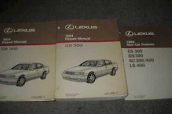 repair manual lexus gs300