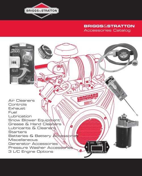 repair manual v twin briggs and stratton vanguard parts diagram