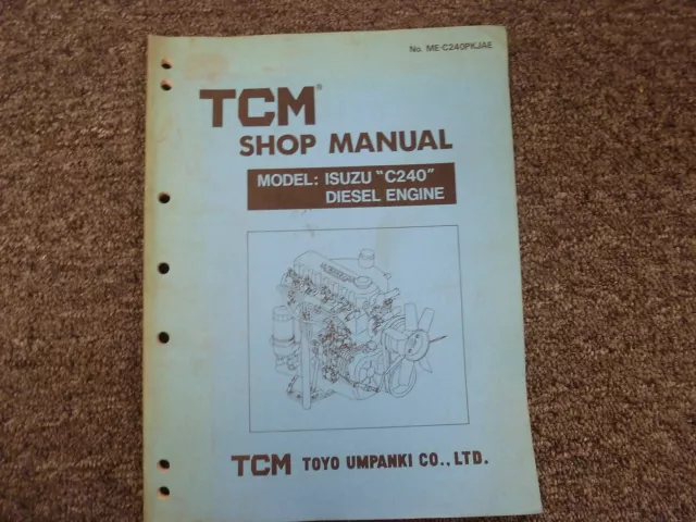 isuzu c240 engine repair manual