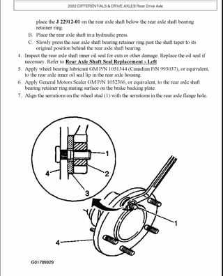 chevrolet tracker repair manual