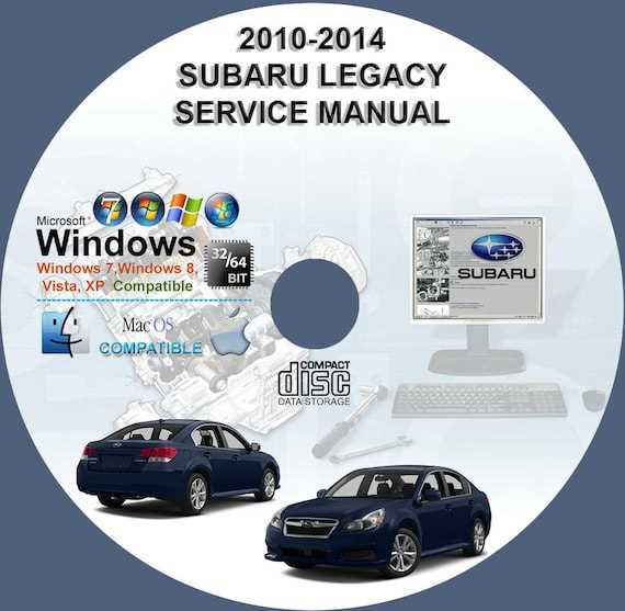 2010 subaru outback repair manual