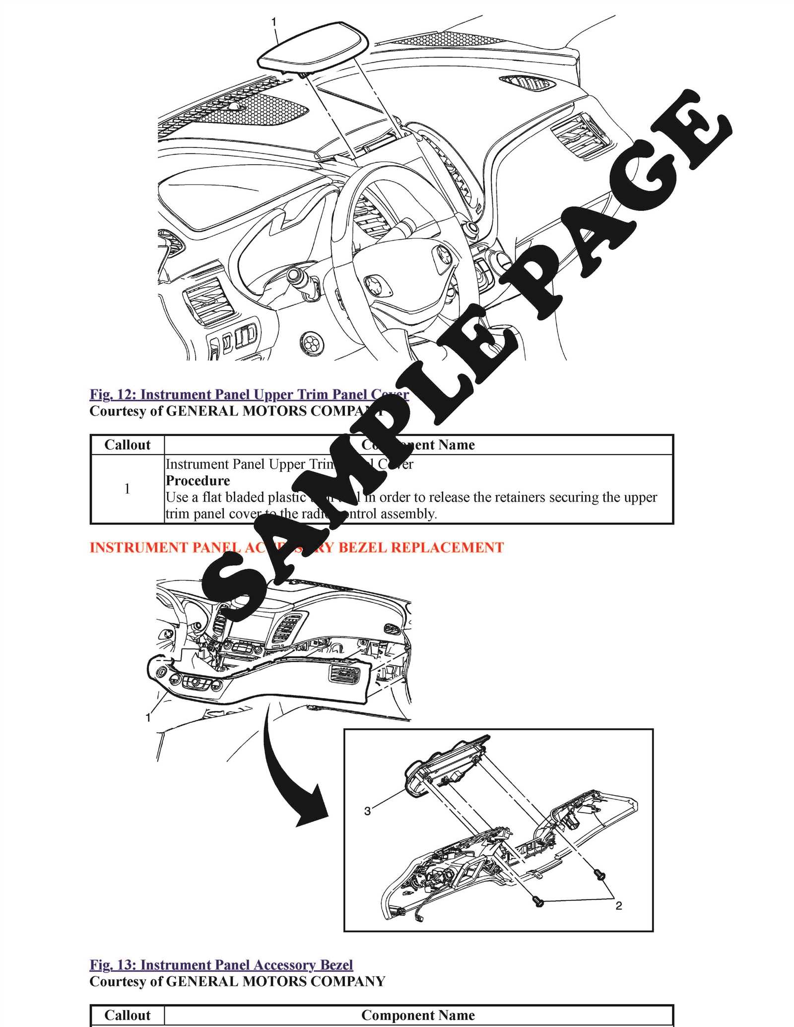 chevy impala repair manual