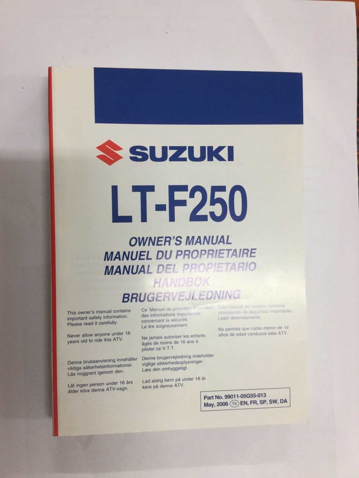 suzuki ozark 250 repair manual