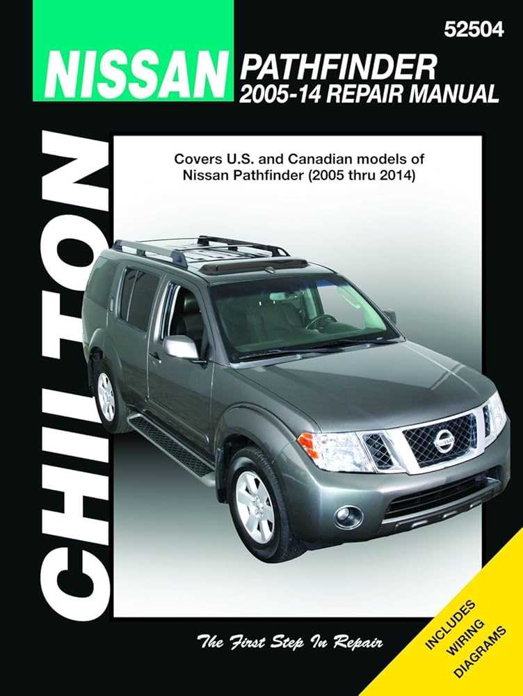 2014 nissan pathfinder repair manual