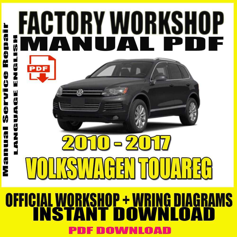 volkswagen touareg repair manual