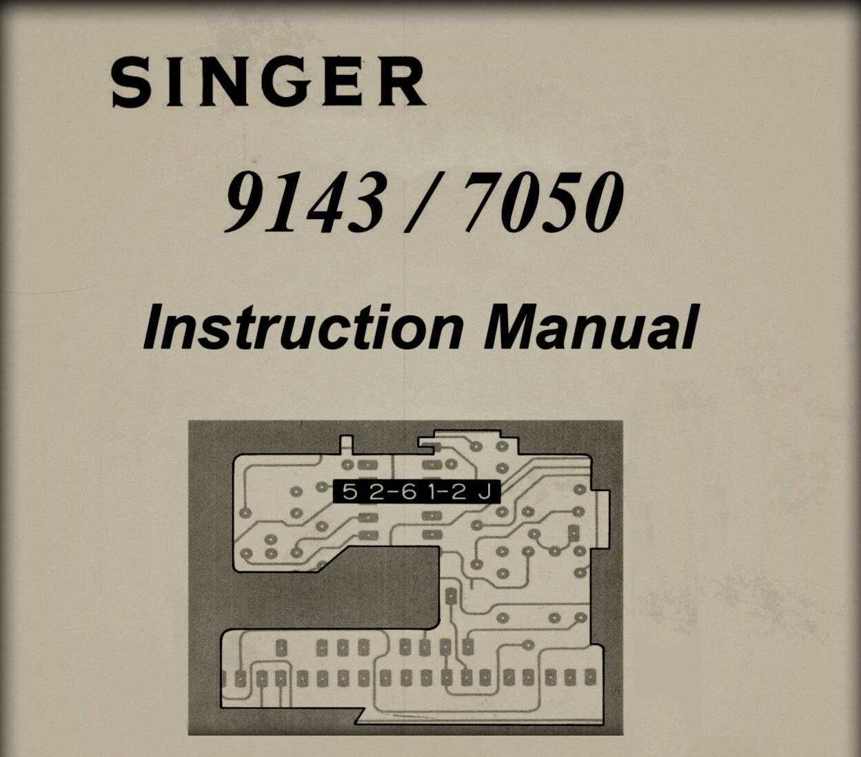 singer 6235 repair manual