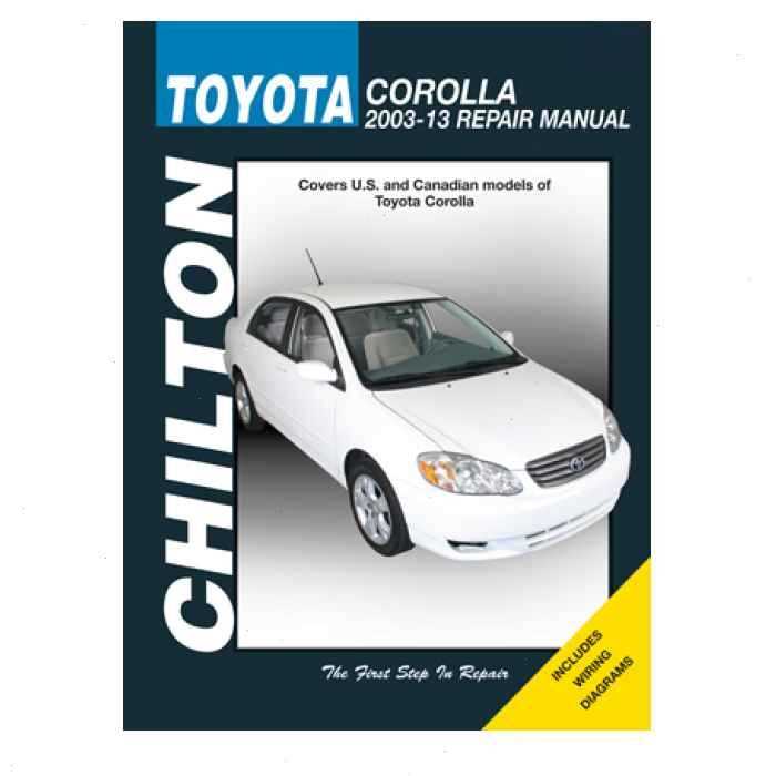 2006 corolla repair manual