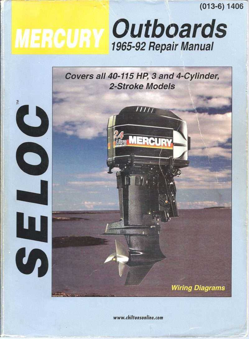 free mercury outboard motor repair manuals