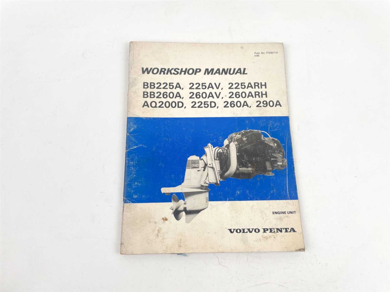 volvo penta sterndrive repair manual