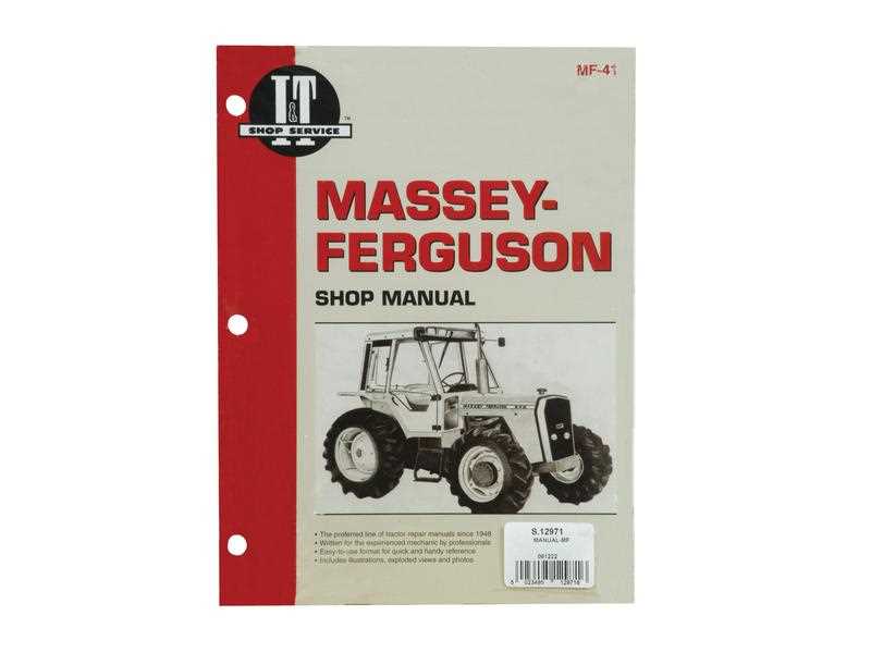 massey ferguson repair manuals