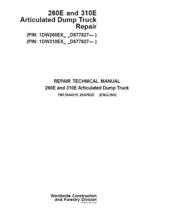 john deere 310d repair manual