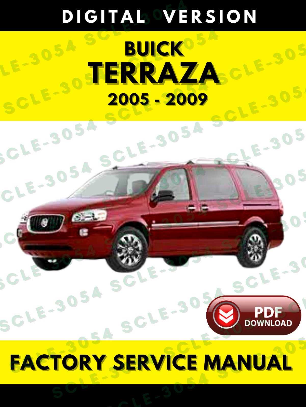 buick terraza repair manual