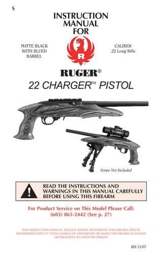 ruger 10 22 repair manual