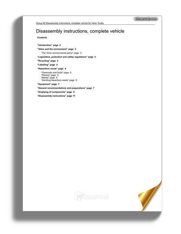 volvo truck repair manual