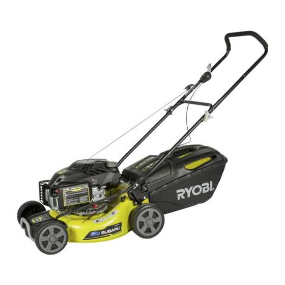 ryobi lawn mower repair manual