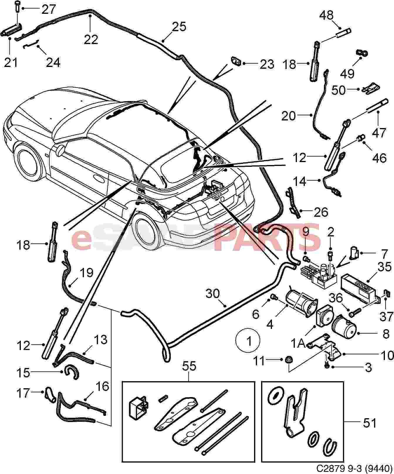 saab convertible top repair manual