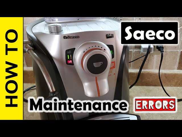 saeco odea giro repair manual