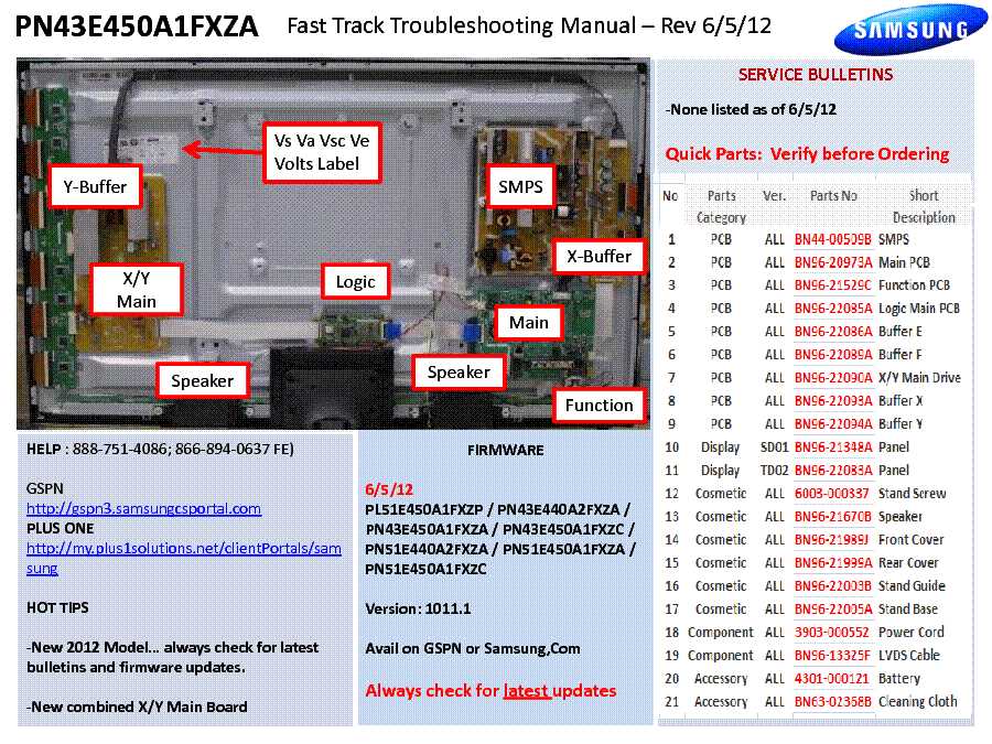 samsung range repair manual