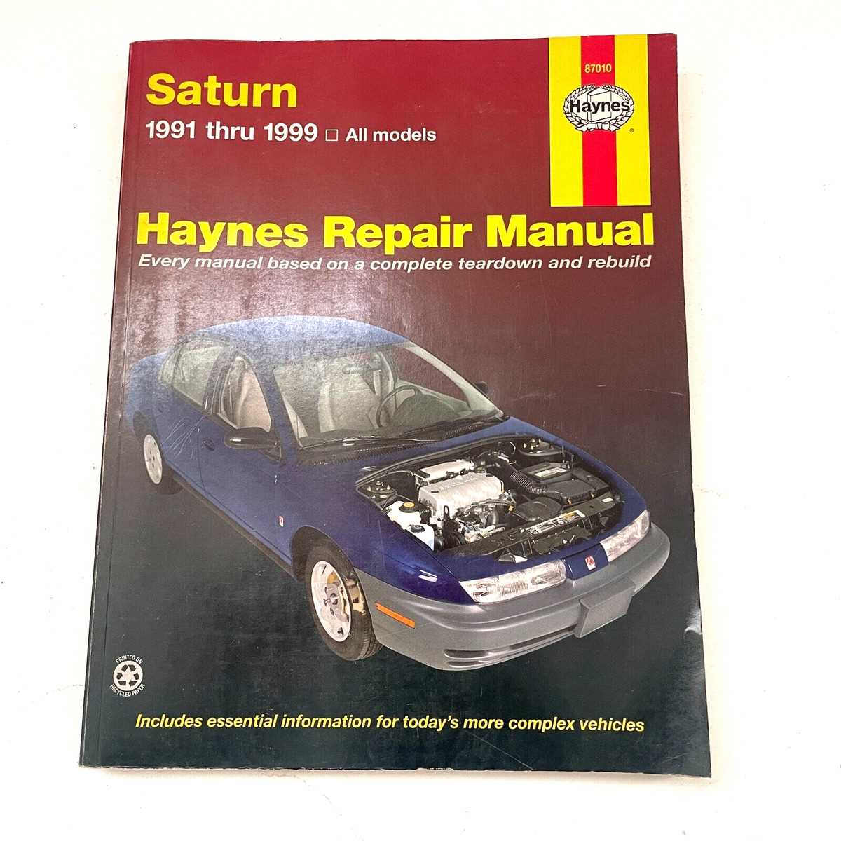 saturn s series repair manual